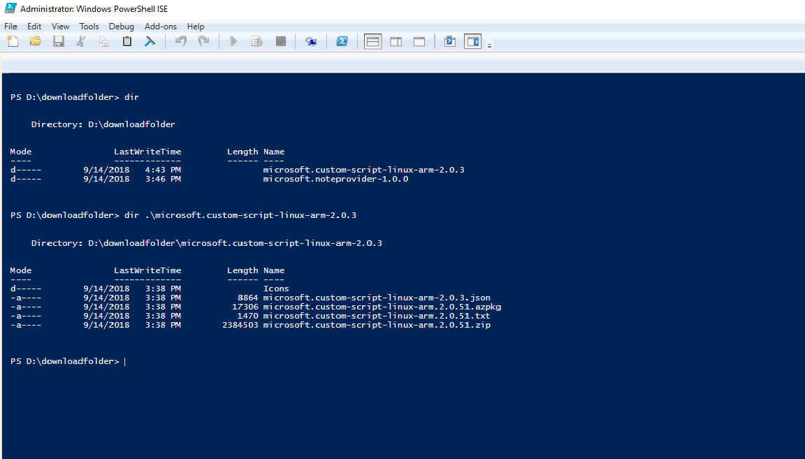 Marketplace letöltési könyvtárstruktúrája
