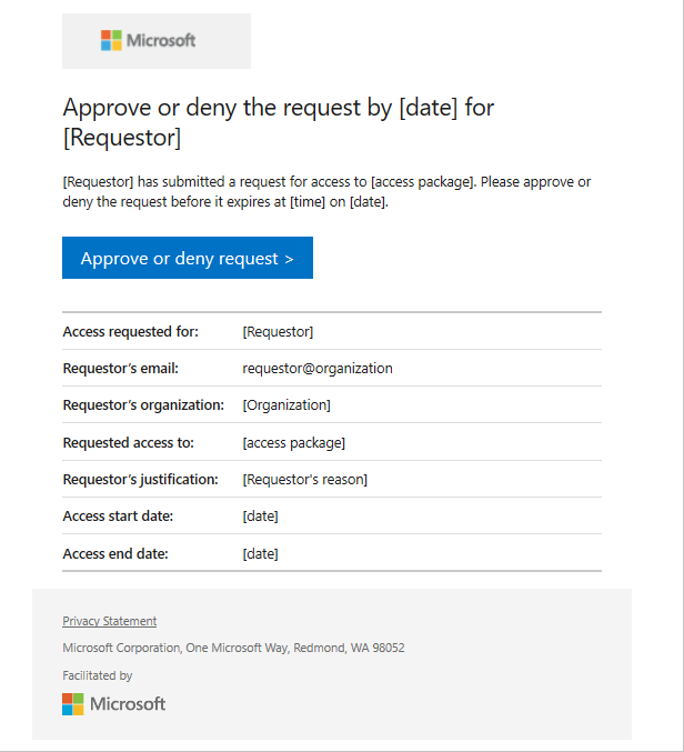 Hozzáférési kérelmek jóváhagyása vagy megtagadása – jogosultságkezelés -  Microsoft Entra | Microsoft Learn