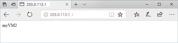 Az alap URL-cím tesztelése az alkalmazásátjáróban