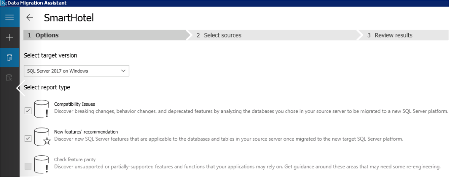 Data Migration Assistant: Kompatibilitási problémák és új funkciók
