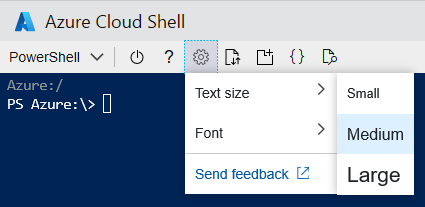Az Azure Cloud Shell-ablak használata | Microsoft Learn