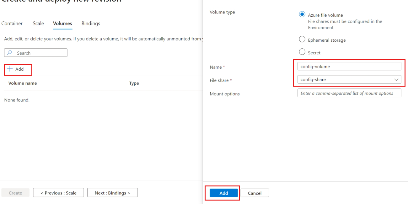Képernyőkép az Azure Portal 