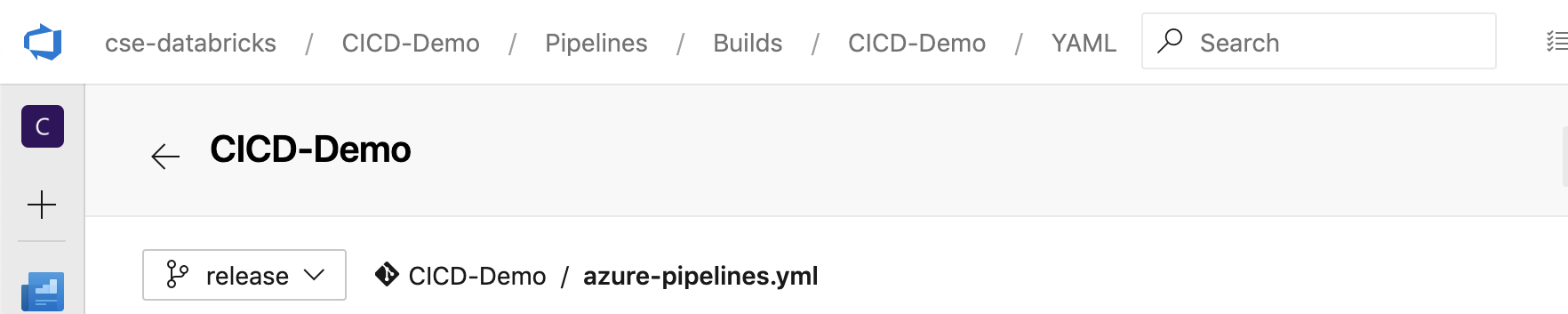 Azure DevOps Pipeline-szerkesztő