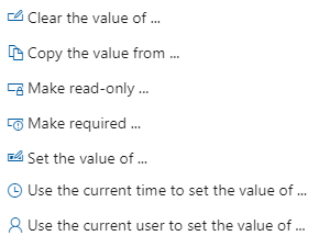 Műveletek, munkaelem létrehozása