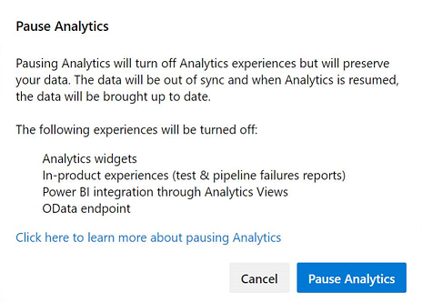 Szüneteltetés megerősítése párbeszédablak.