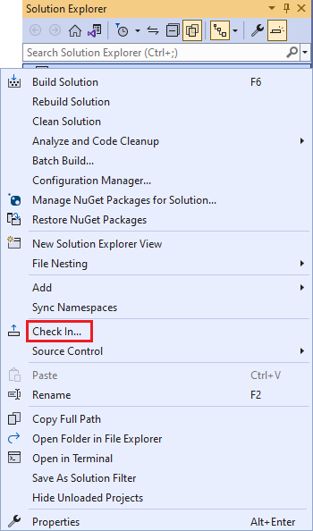 Képernyőkép egy helyi menüről, amelyen be van jelölve a Bejelentkezés jelölőnégyzet.