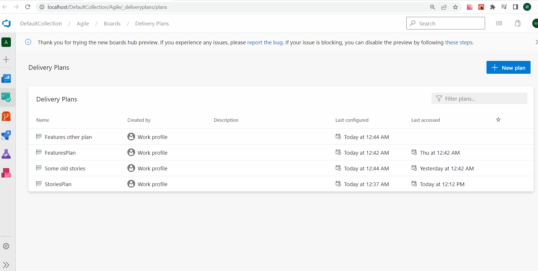 Gif a legutóbb elért mező demonstrálására a Kiszállítási tervek oldalon.