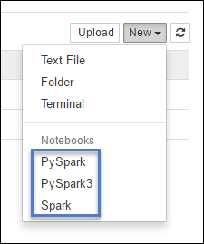 Kernelek a Jupyter Notebookhoz a Sparkon.