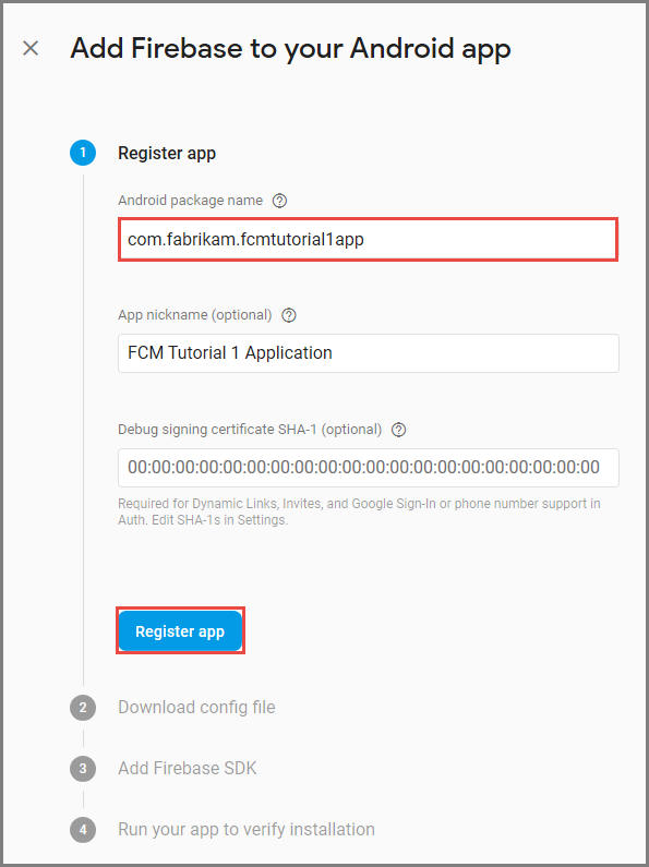 Leküldéses értesítések küldése Androidra az Azure Notification Hubs és a  Firebase SDK 0.6-os verziójával | Microsoft Learn