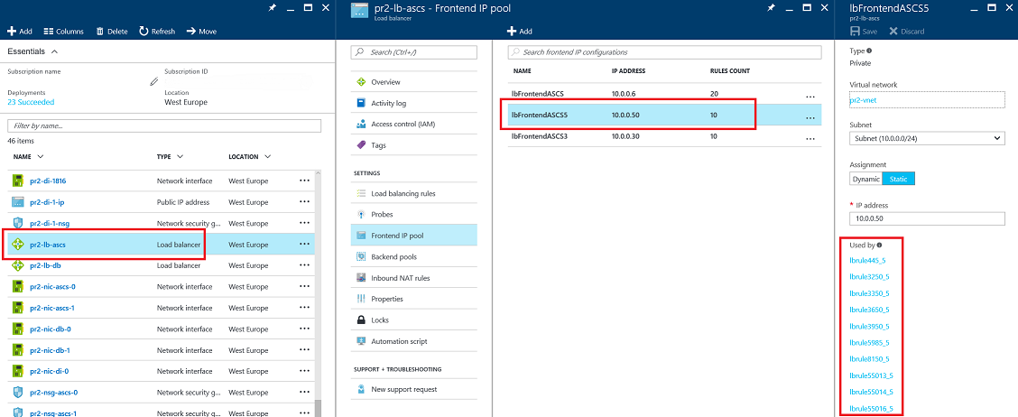 Új előtérbeli IP-készlet az Azure Portalon