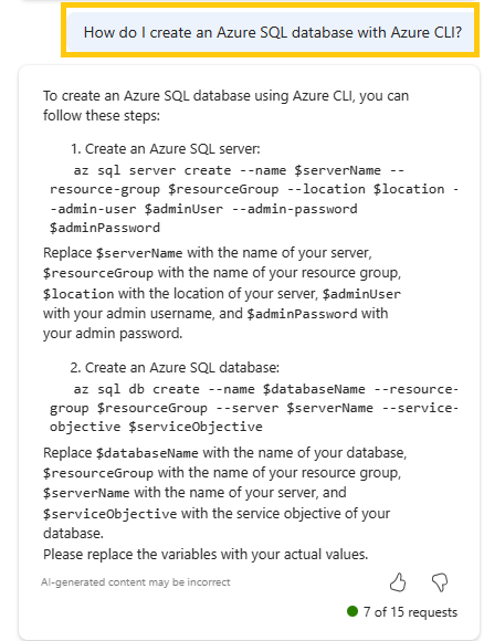 <Az Azure szolgáltatás használata>