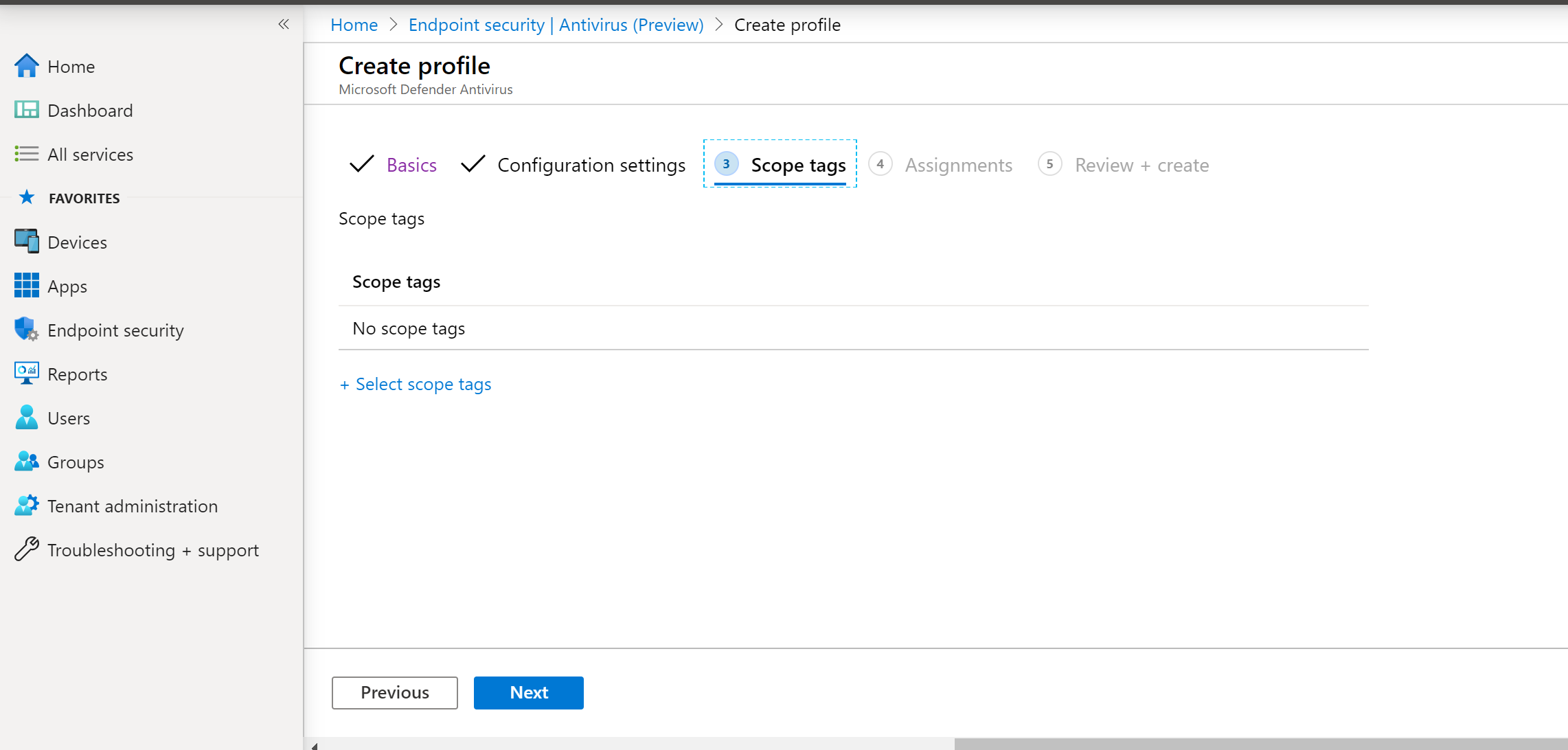 A Microsoft Intune Felügyeleti központ15