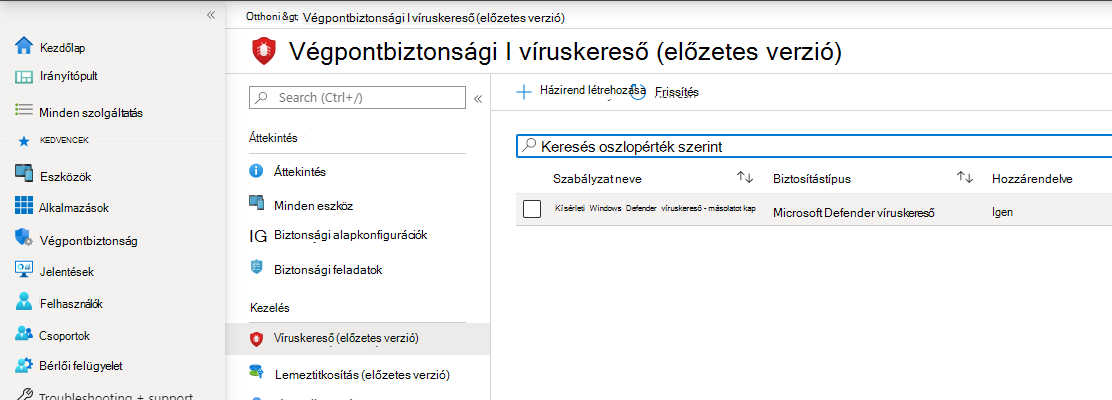 Microsoft Intune Felügyeleti központ33 képe.