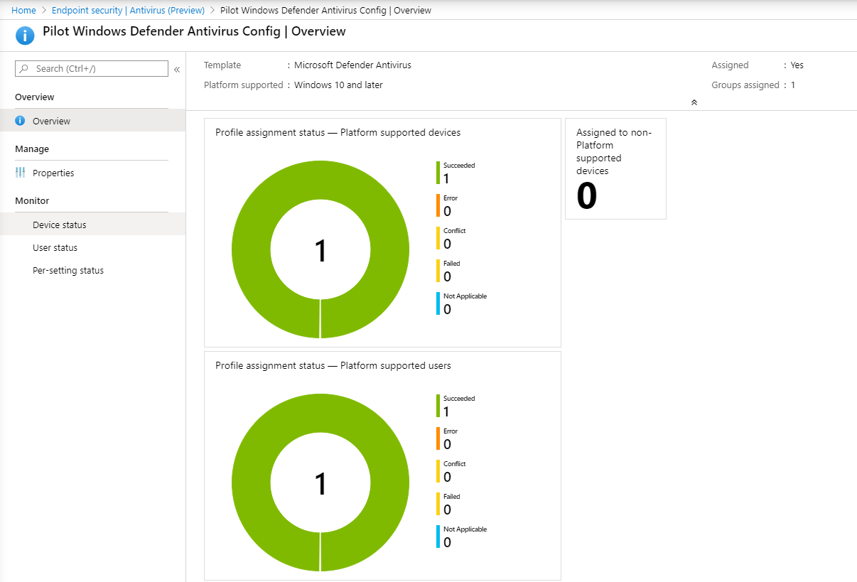 Microsoft Intune Felügyeleti központ34 képe.
