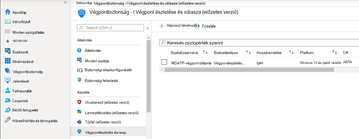 A Microsoft Intune Felügyeleti központ11