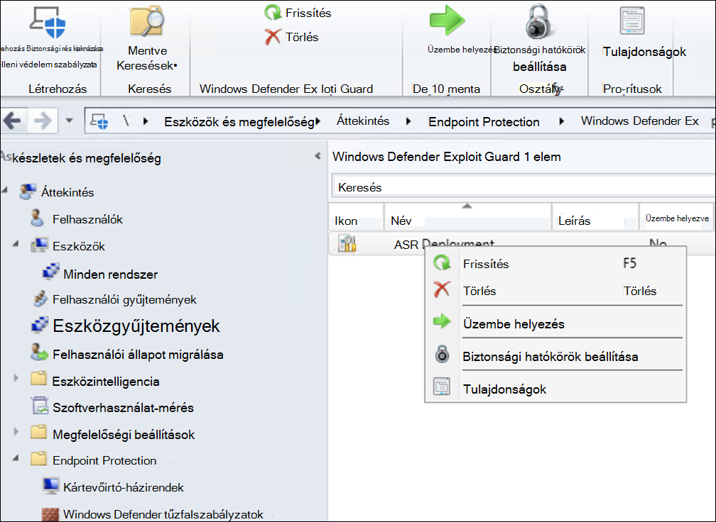Az Microsoft Configuration Manager konzol4