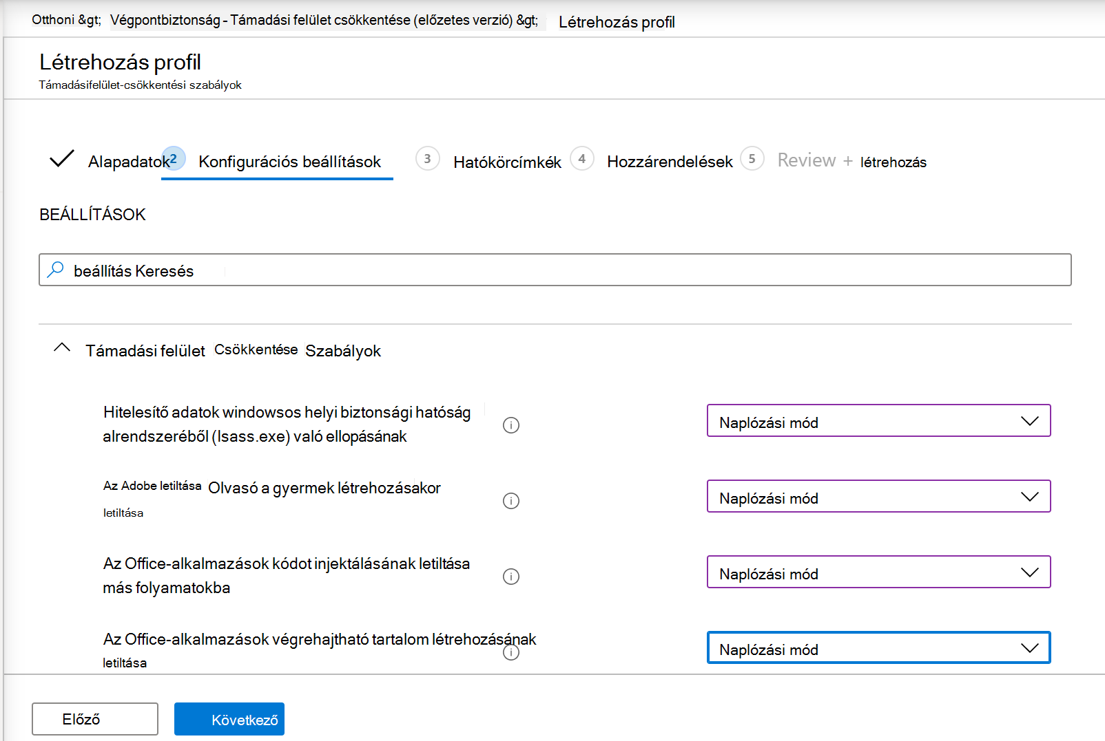 A Microsoft Intune Felügyeleti központ21