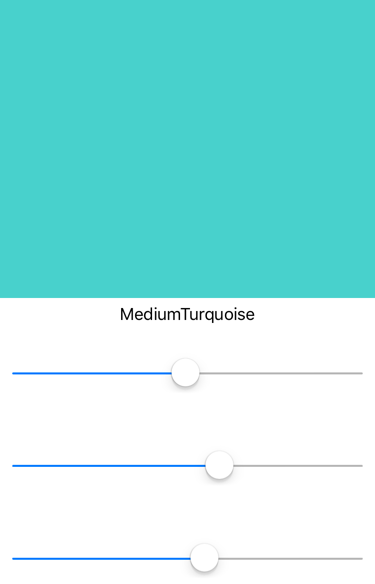 Simple color selector.