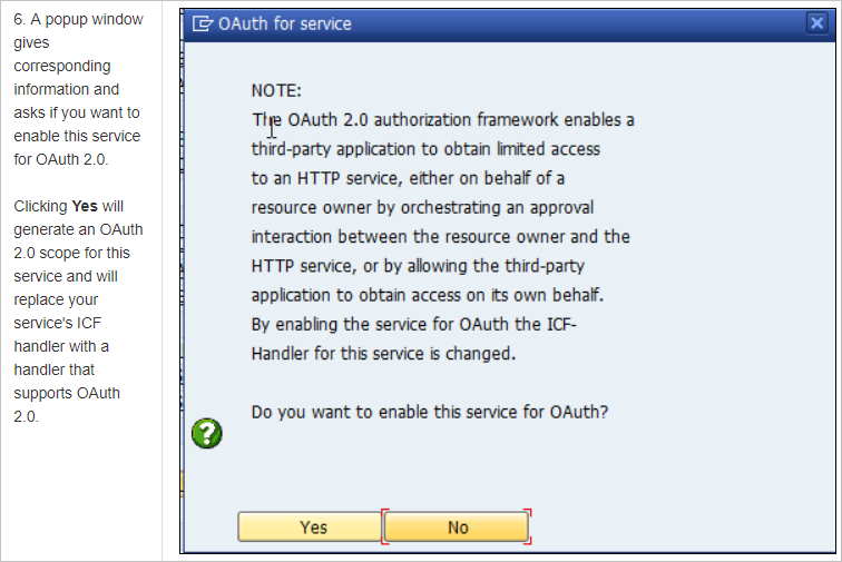 OAuth konfigurálása