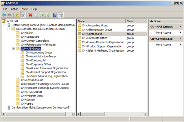 A hierarchikus címjegyzék funkció engedélyezése a Exchange Server 2010-ben  - Exchange | Microsoft Learn