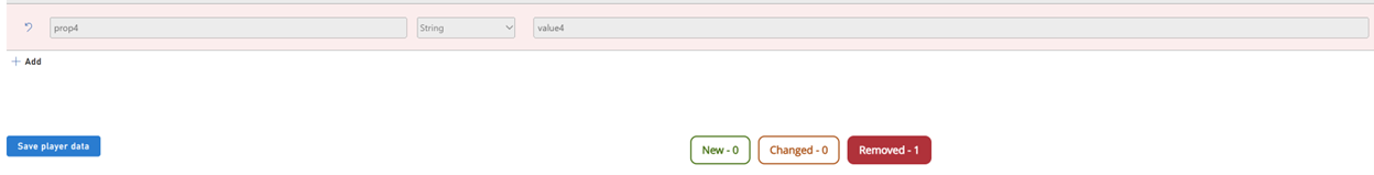 Remove Player Custom Properties result