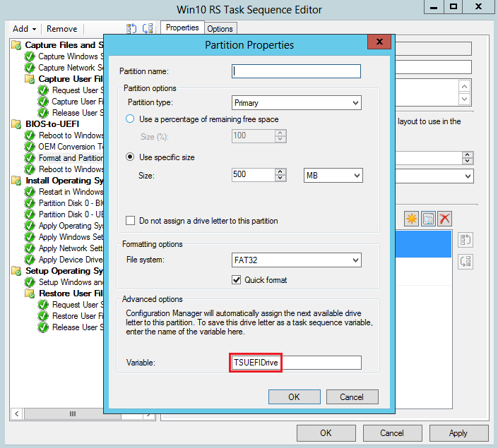 BIOS konvertálása UEFI-vé - Configuration Manager | Microsoft Learn