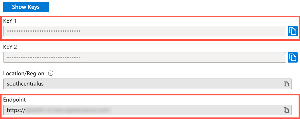 OpenAI-kulcsok és végpont