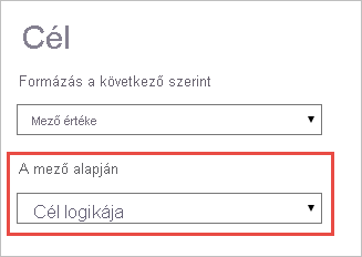 Screenshot of the Destination Action pane, highlighting the base field selection.