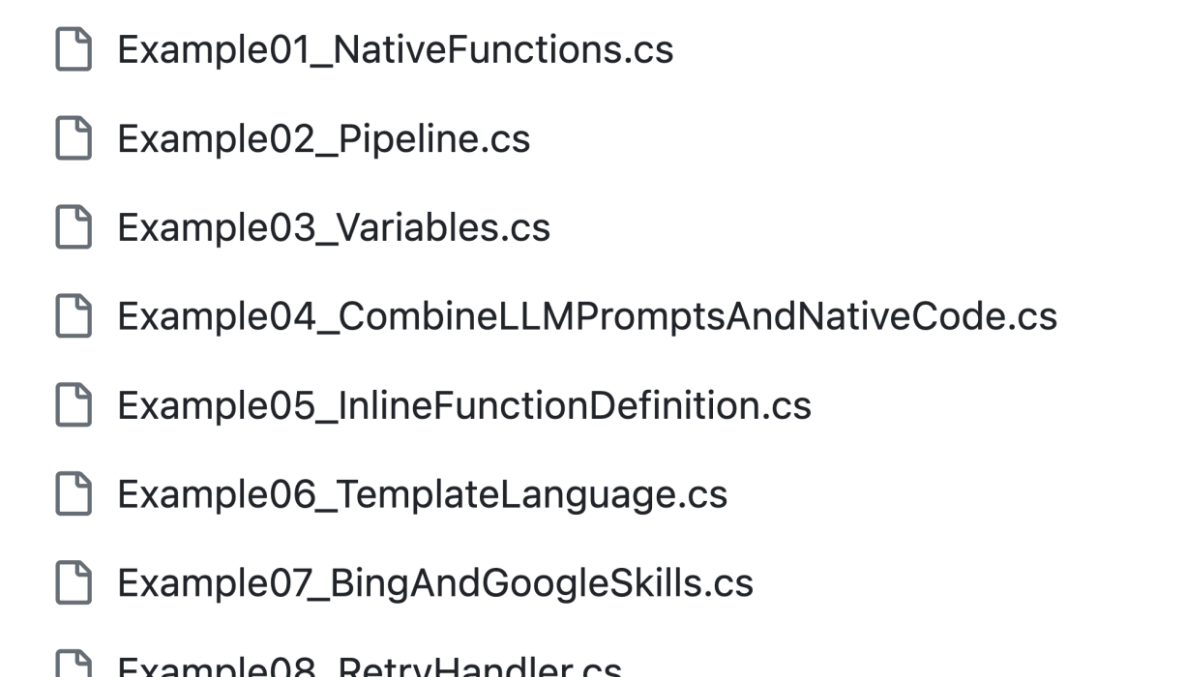 A kernelszintaxis példáinak használata a GitHubon
