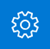Az Azure Portal globális vezérlési menüjének beállításokat megjelenítő ikonja.