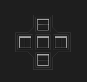 Képernyőkép a dokumentumablak útmutatójának rombuszáról.