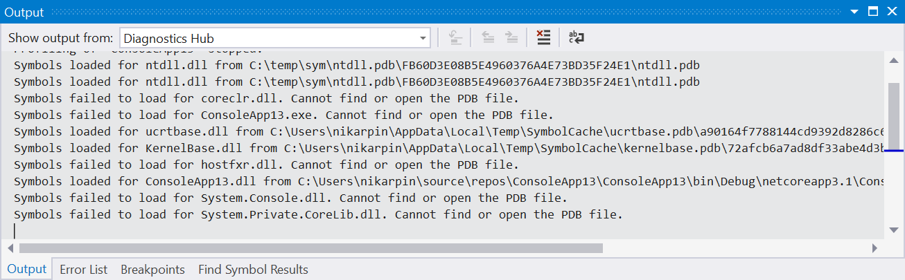 Szimbólum betöltési állapota