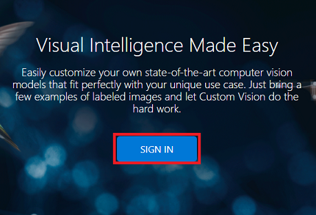 Képernyőkép a Bejelentkezés gombról.