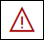 Exclamation point icon for incident.