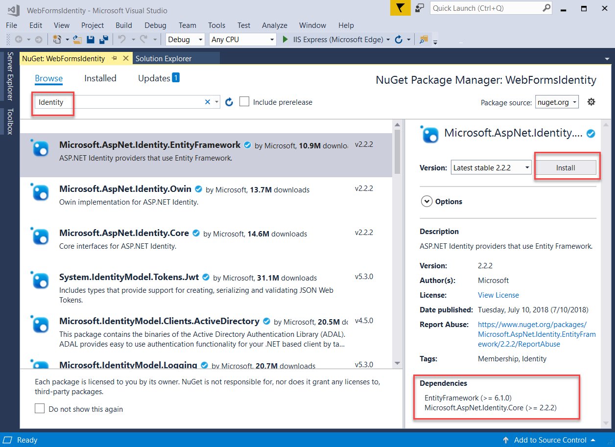 Gambar yang mengilustrasikan cara mengakses kelola paket Nu Get
