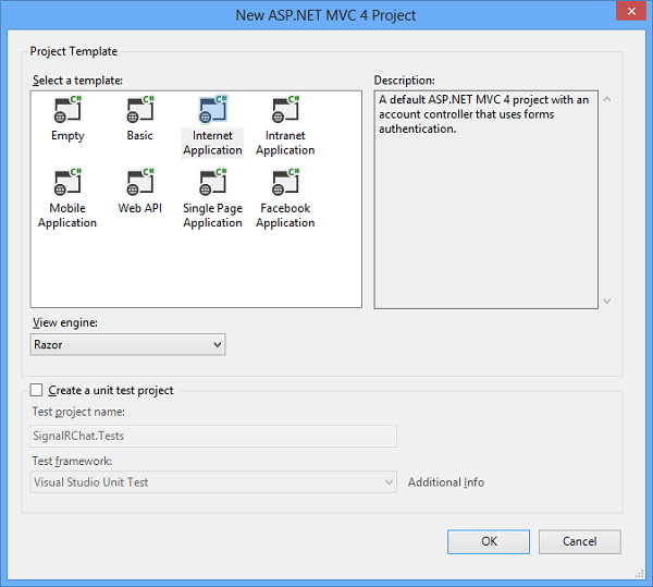 Membuat situs internet mvc