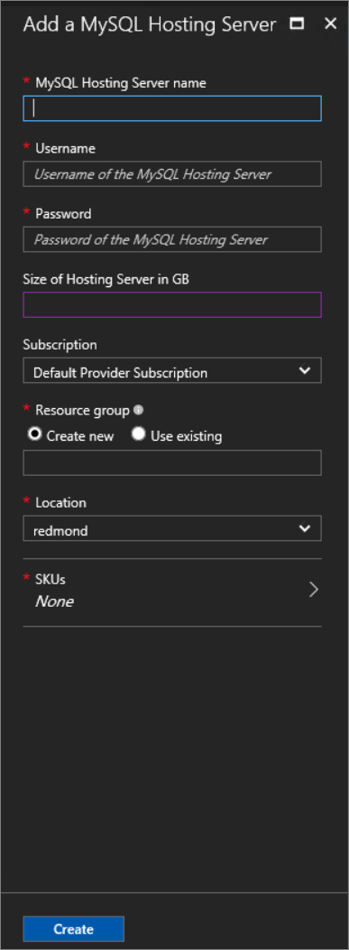 Konfigurasikan server hosting MySQL