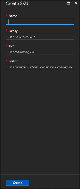 Membuat SKU di portal administrator Azure Stack Hub