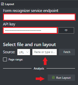 Cuplikan layar jendela dropdown 'Tata Letak'.