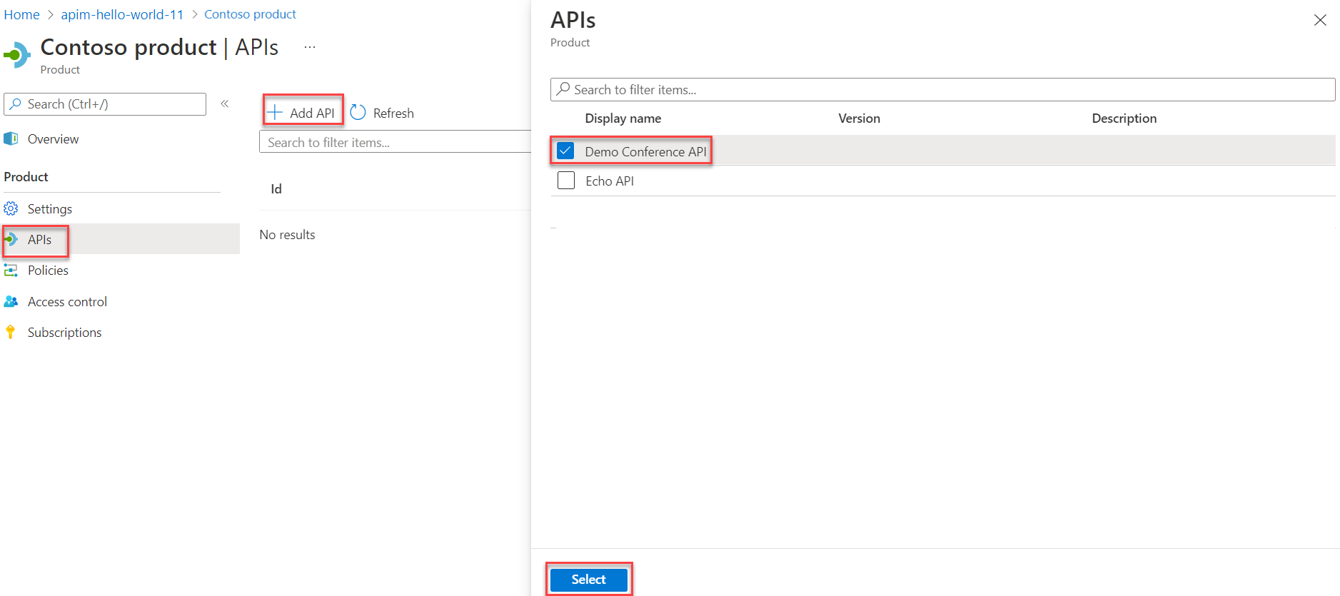 Tambahkan API ke produk yang sudah ada