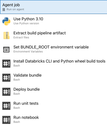 Konfigurasi alur rilis Azure DevOps selesai
