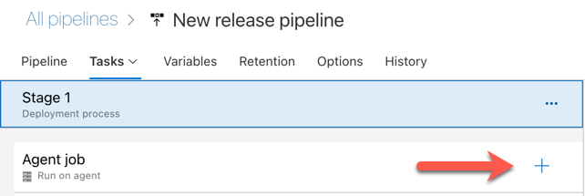 Azure DevOps menambahkan tugas
