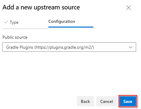 Cuplikan layar yang menunjukkan cara menambahkan Plugin Gradle.