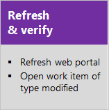 Refresh dan verifikasi perubahan