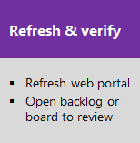 Refresh dan verifikasi perubahan