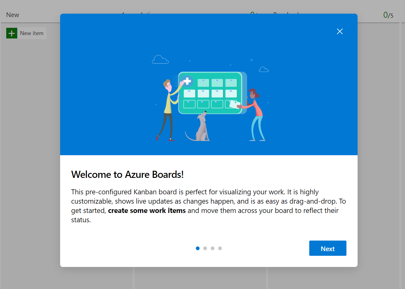 Mulai menggunakan Azure Boards.