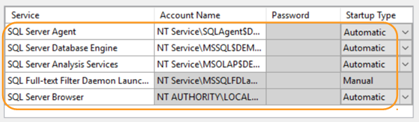 Konfigurasi server (detail)