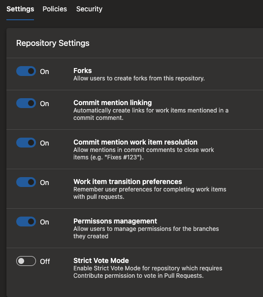 Pengaturan repositori