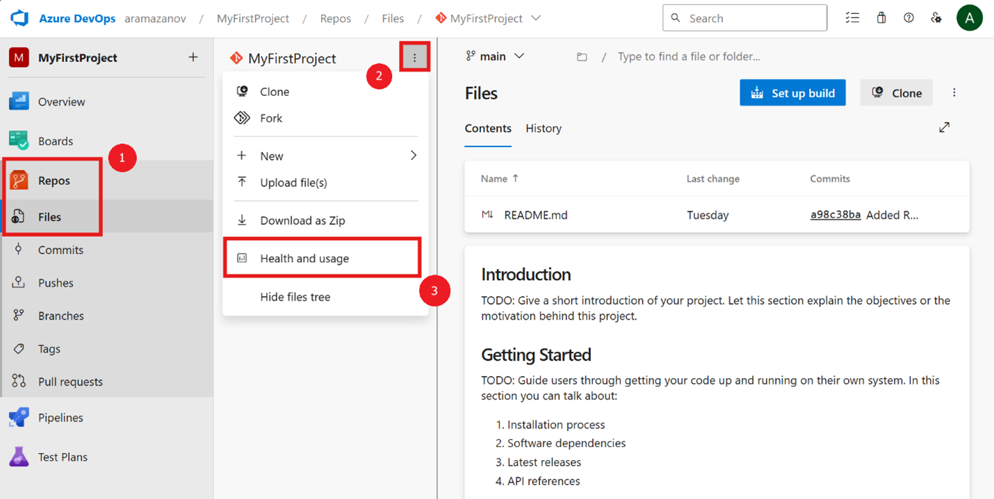 Gambar untuk demo dukungan UI submodul Git