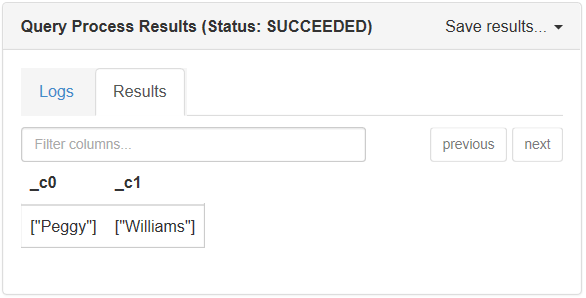 Apache Hive mendapatkan objek json UDF.